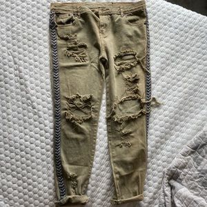 One Teaspoon Sand baggy Boyfriend Jeans